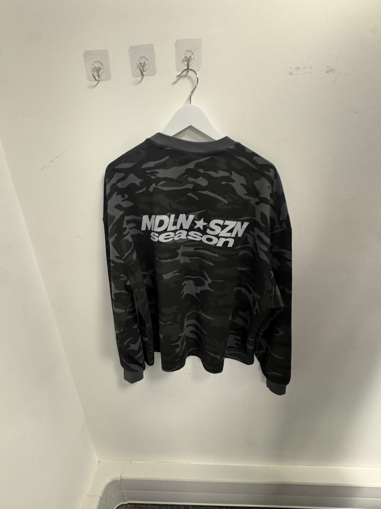 CAMO THERMAL LONGSLEEVE TEE GREEN