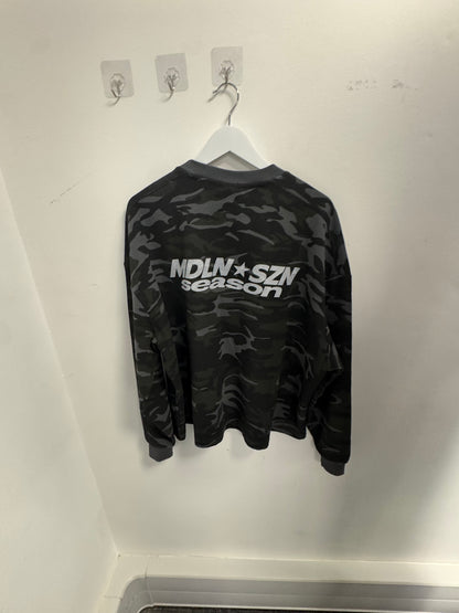 CAMO THERMAL LONGSLEEVE TEE GREEN